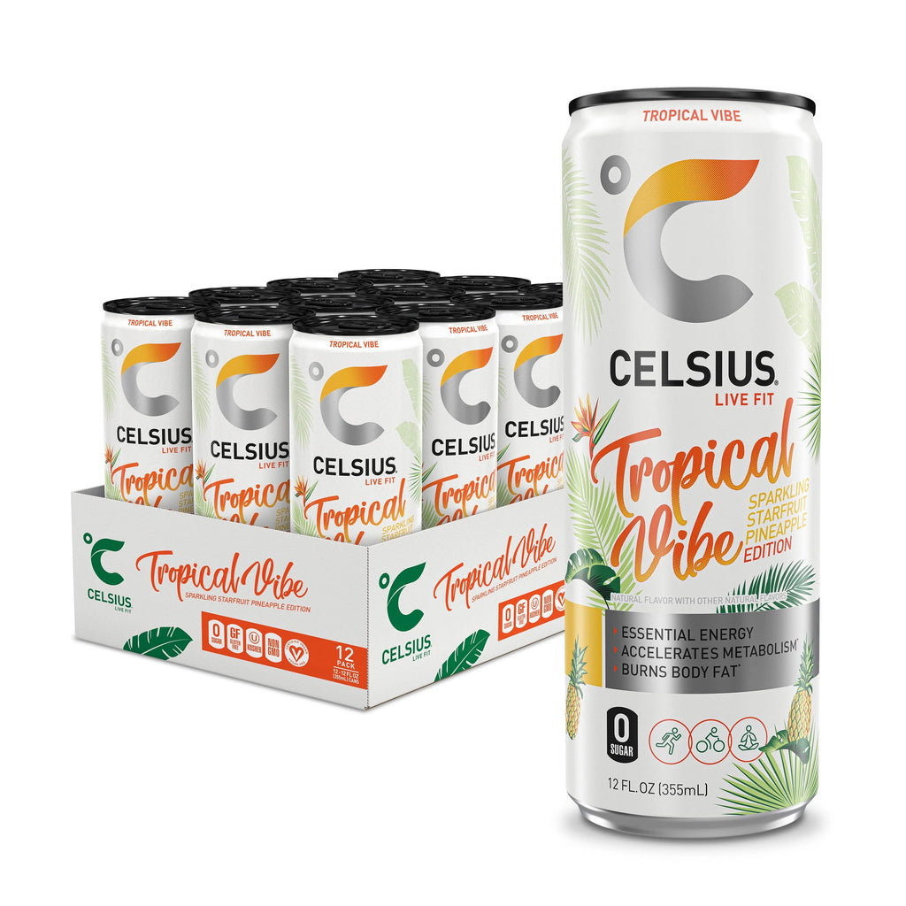 CELSIUS Sparkling Space Variety Pack, Functional Energy Drink, 12 fl oz, 12-Pack T823