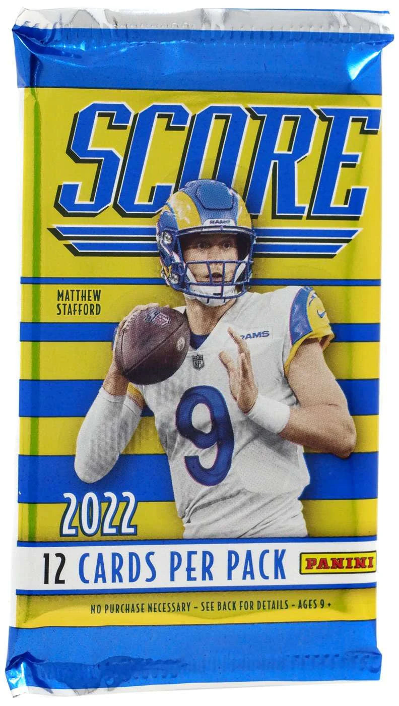 NFL Panini 2022 Score Football Trading Card Retail Box (24 Packs) D267