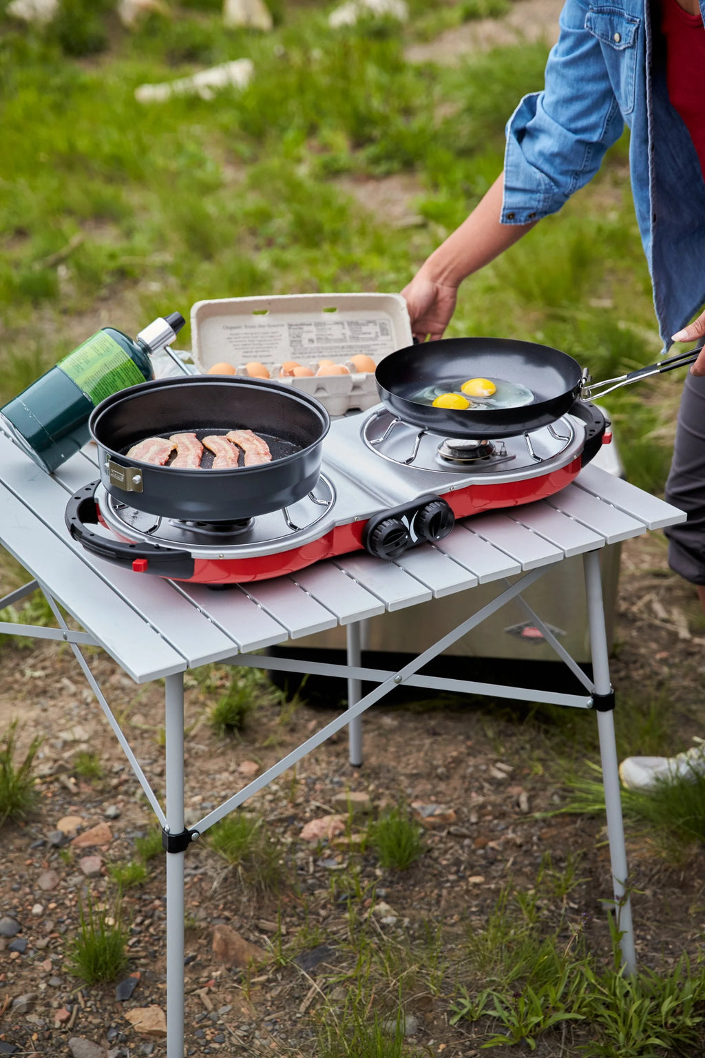 Coleman Fold N Go Propane Stove 2 Burner R3707