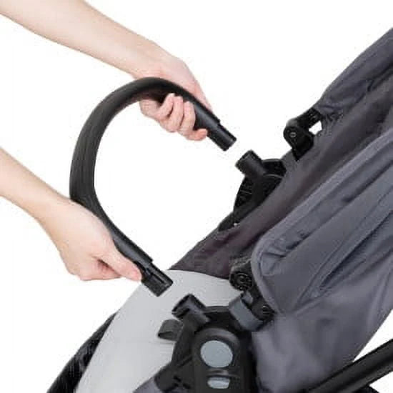 Baby Trend Sonar Switch 6-in-1 Modular Travel System with EZ-Lift PLUS Infant Car Seat, Desert Cloud Gray R573344