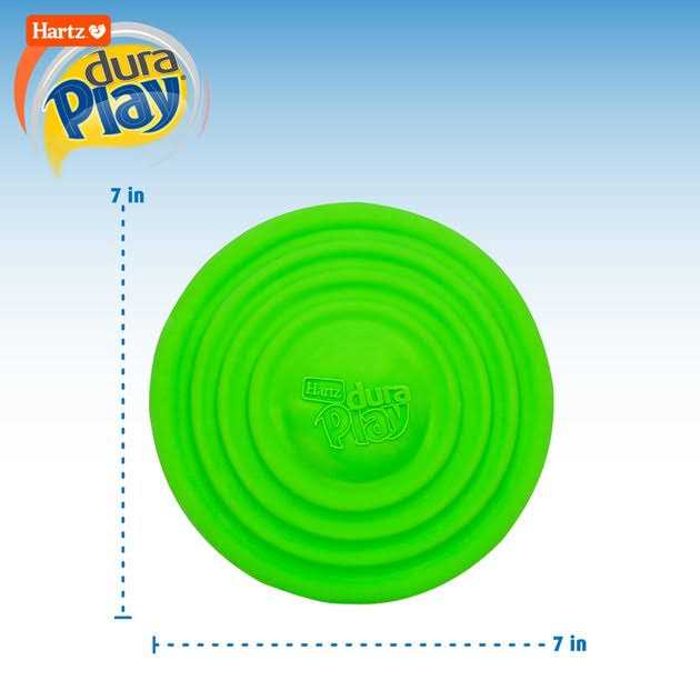 Hartz Dura Play Disc Bacon Scented Dog Toy I556