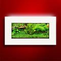 Aussie Aquariums 2.0 Wall Mounted Aquarium - View (Brushed Silver)