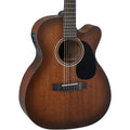Mitchell T333CE-BST Solid Top Mahogany Auditorium Acoustic-Electric Guitar Edge Burst - Avayadevconnect