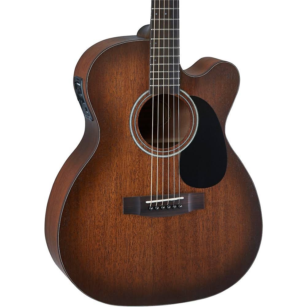 Mitchell T333CE-BST Solid Top Mahogany Auditorium Acoustic-Electric Guitar Edge Burst - Avayadevconnect