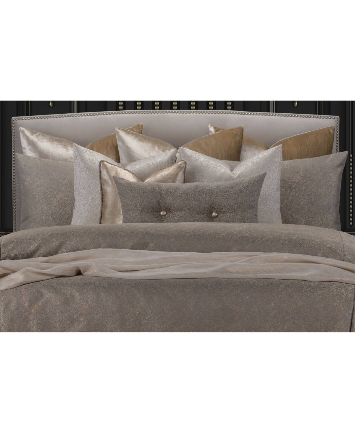 F Scott Fitzgerald Jazz Club Bronze Luxury Bedding Set I926