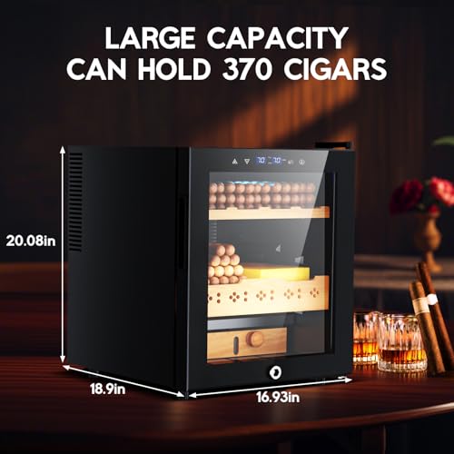 Tylza 35L Cigar Humidor Cabinet with Humidity & Temperature Control X6960
