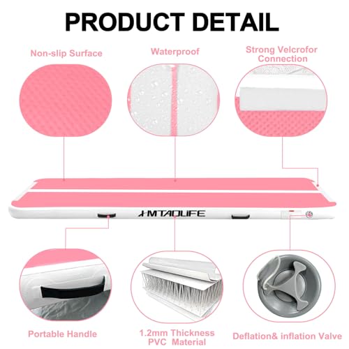 Inflatable Air Gymnastics Mat Tumble Track with Air Pump V20572