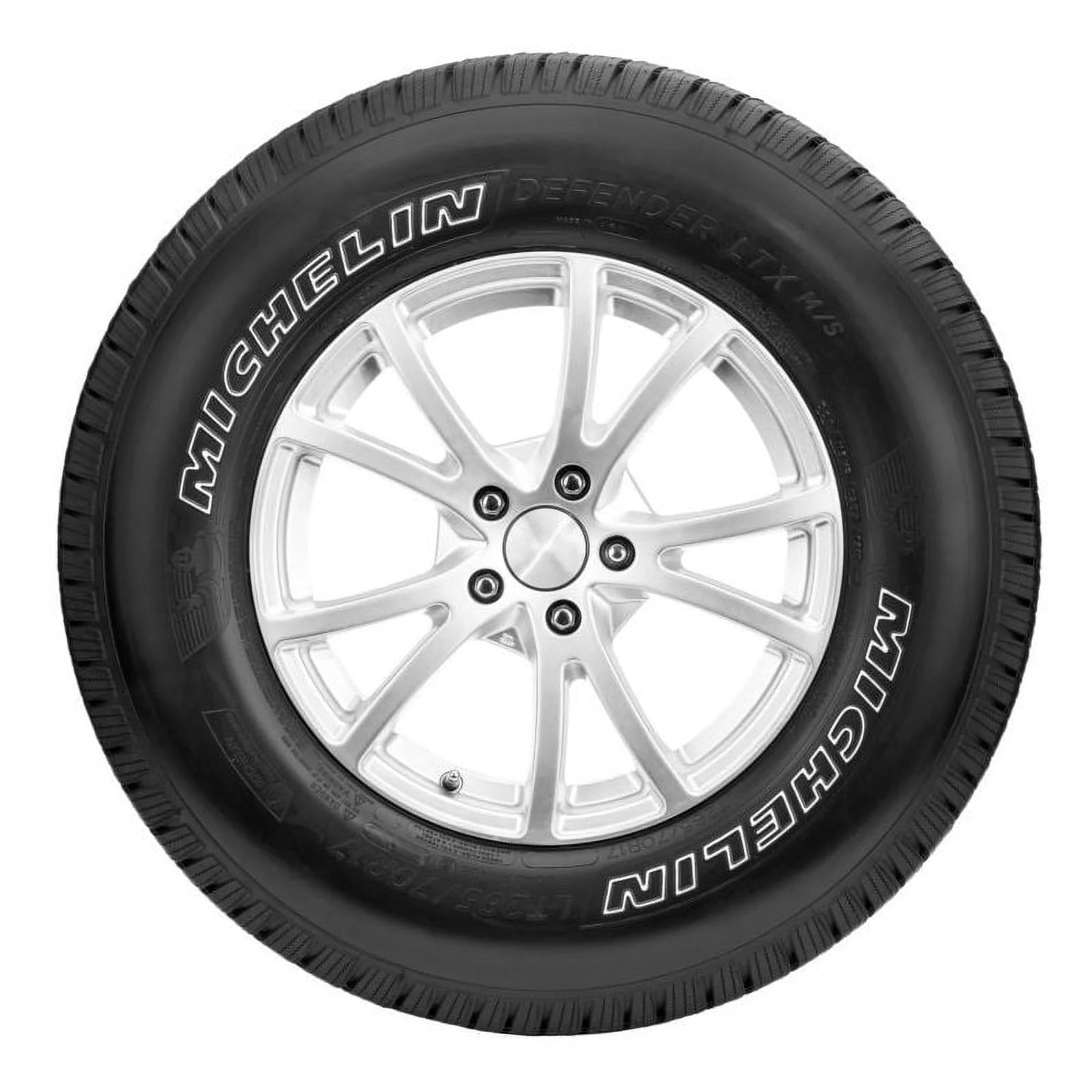 Set of 4 Michelin Defender LTX M/S 265/70R16 All Season Tires C355105