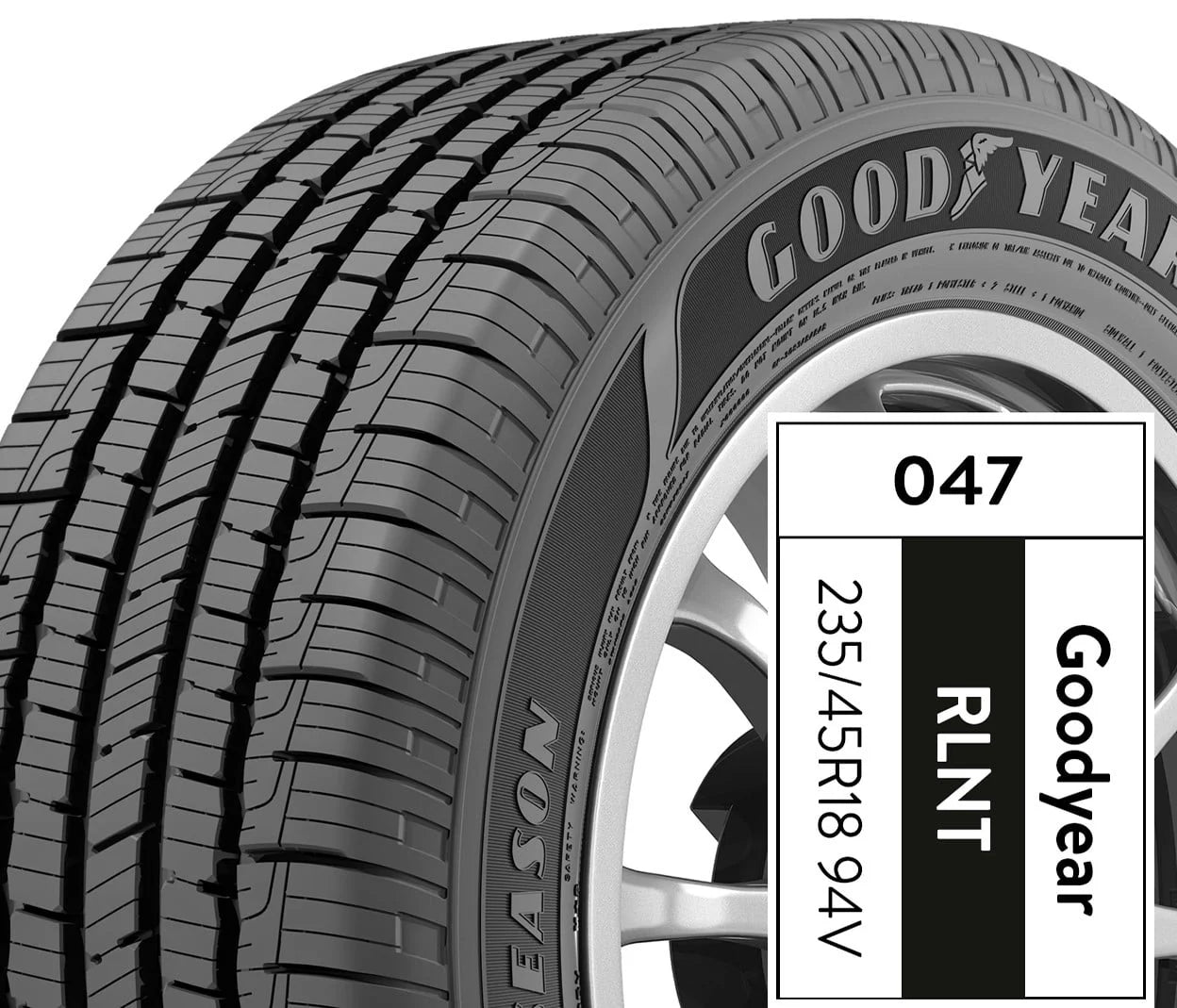 Goodyear Reliant All-Season 235/45R18 94V Tire K5596