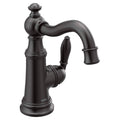 Moen S42107 Weymouth Single Handle Single Hole Bathroom Faucet - Matte Black - Megean