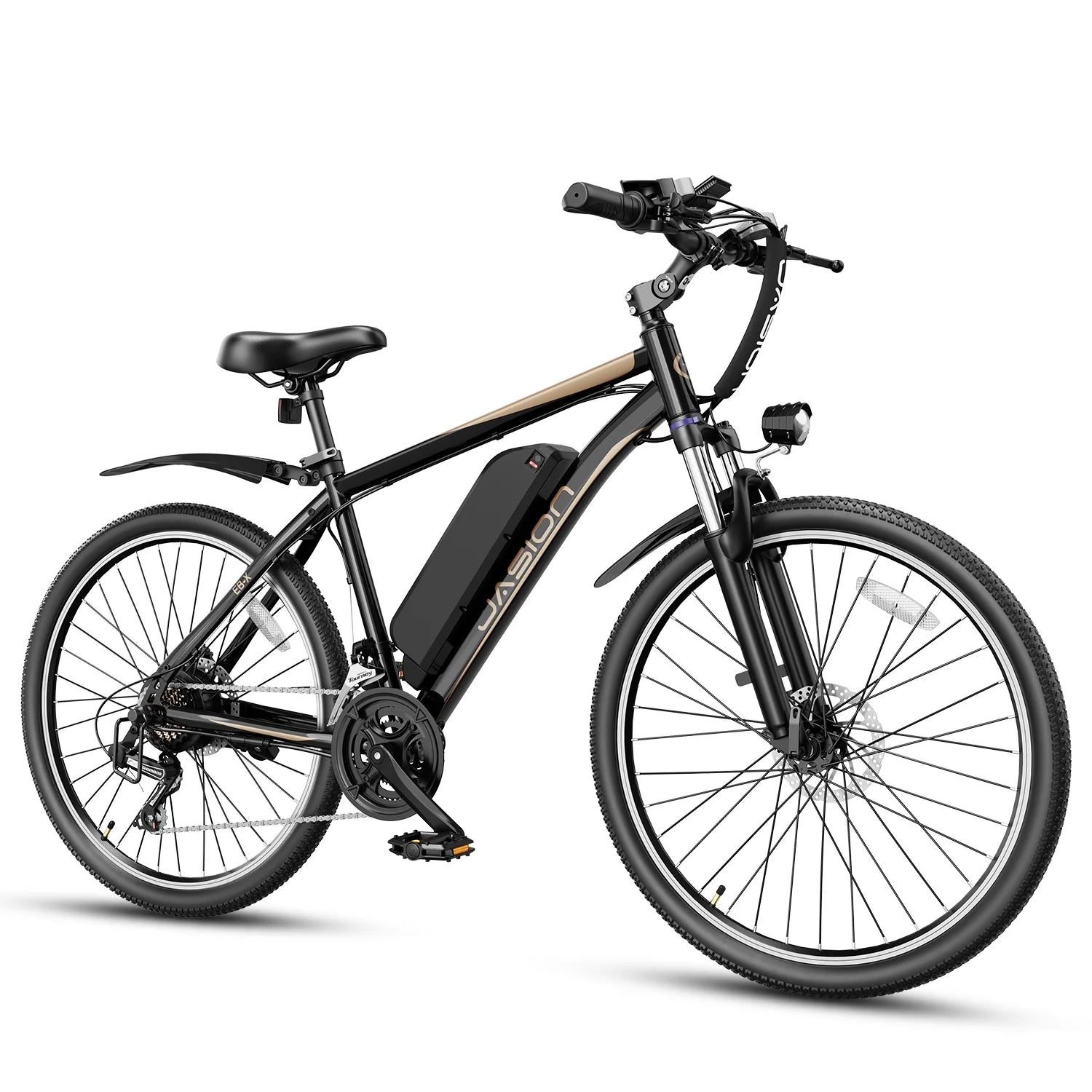Jasion EBX 26 Electric Bike for Adults, 500W Motor, Removable Battery E693735