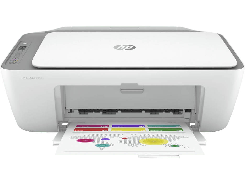 HP DeskJet 2755e All-in-One Inkjet Printer, Color Mobile Print, Copy, Scan Up to