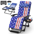 Suteck Zero Gravity Chair Reclining Camping Lounge with Removable Cushion and Cup Holder Z41184