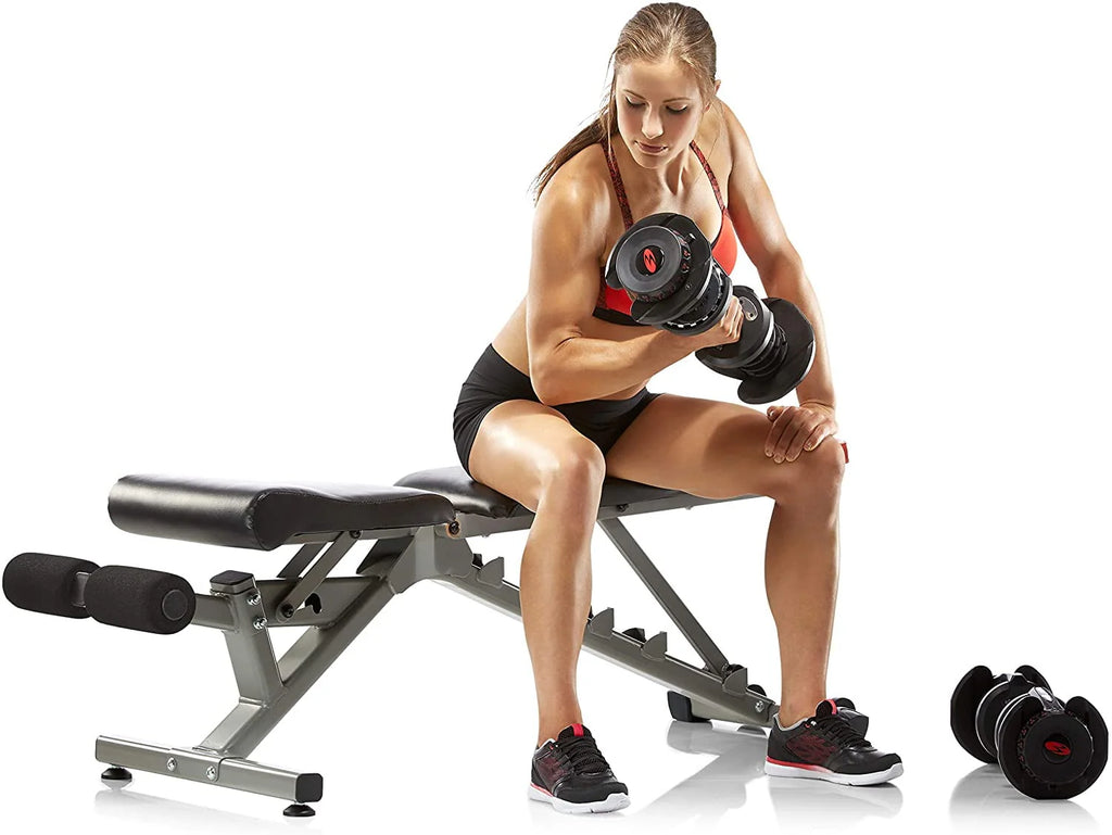 Bowflex SelectTech 1090 Adjustable Dumbbells, Pair M325004