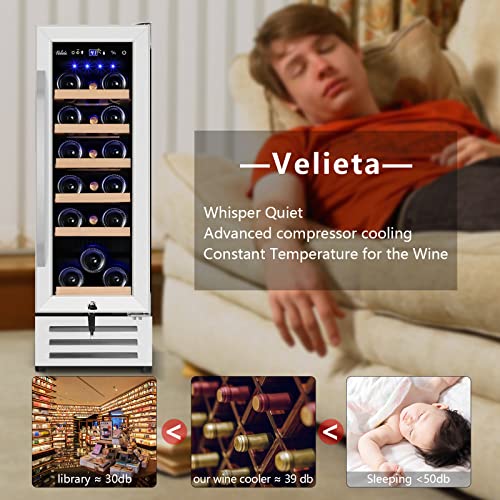 Electric Humidor Cabinet 35L with Digital LED Screen and Humidity Control C6096