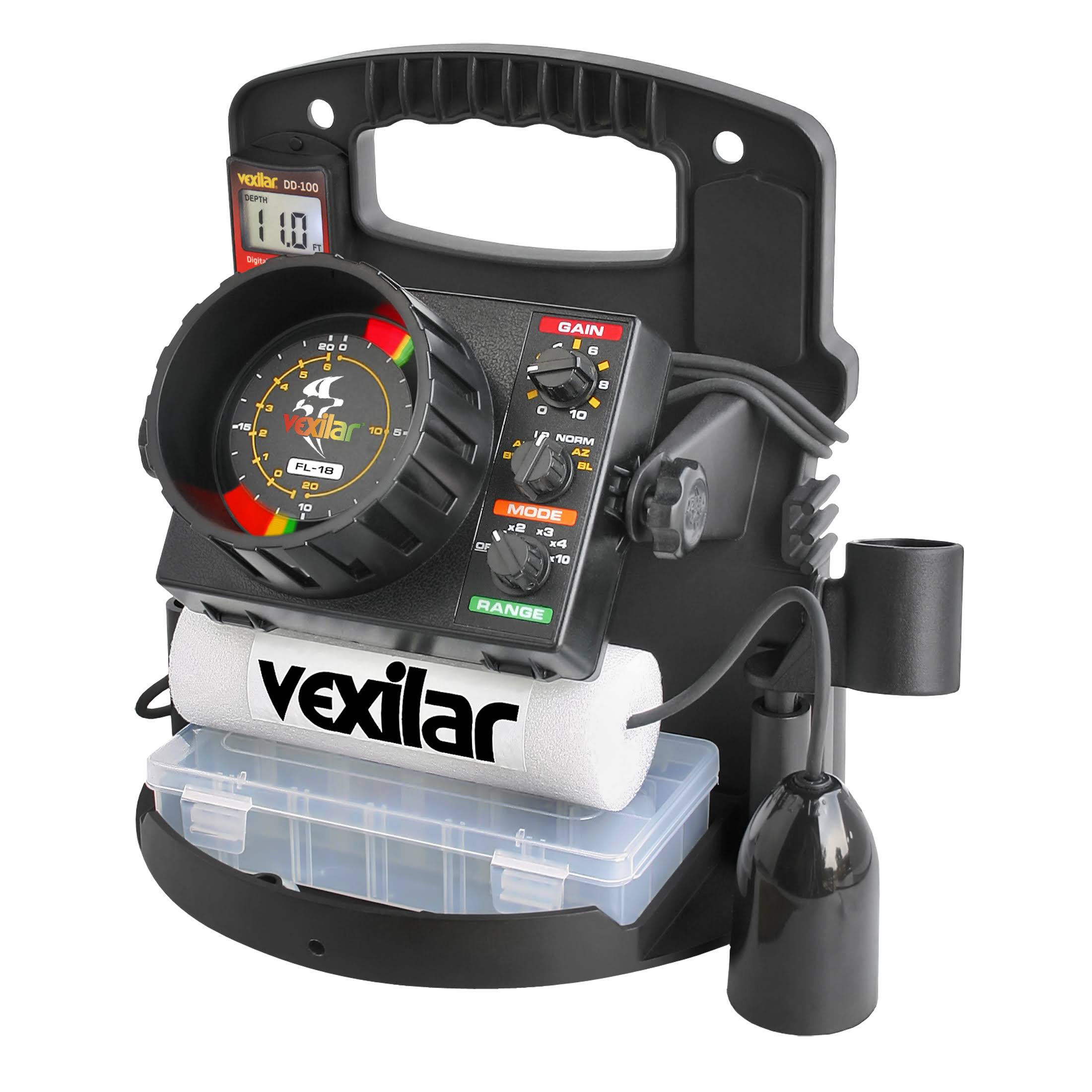 Vexilar FL-18 Propack II W-12 Ice Ducer - Avayadevconnect