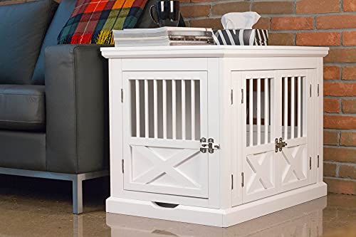 zoovilla Merry Products Triple Door Medium Dog Crate White W840633
