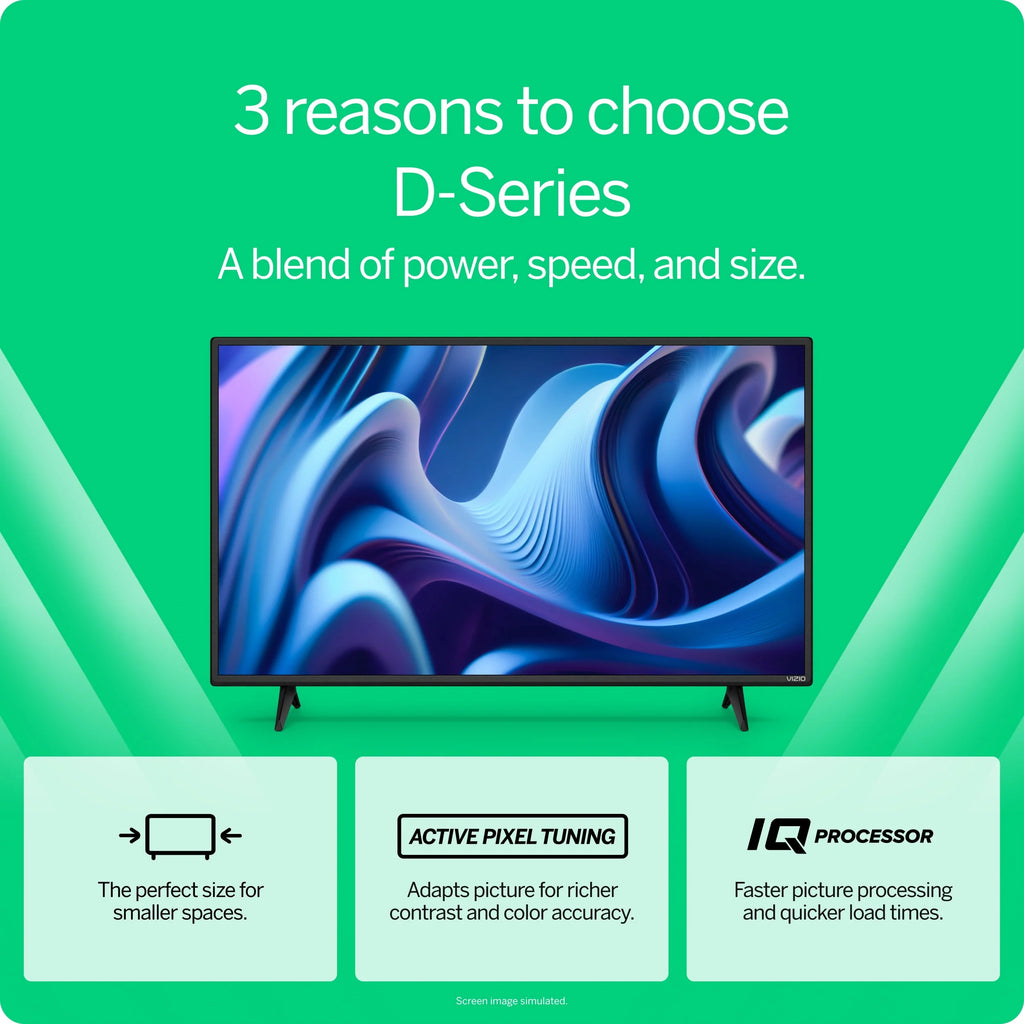 VIZIO 32 Class D-Series HD Smart TV D32h-J09 H7781