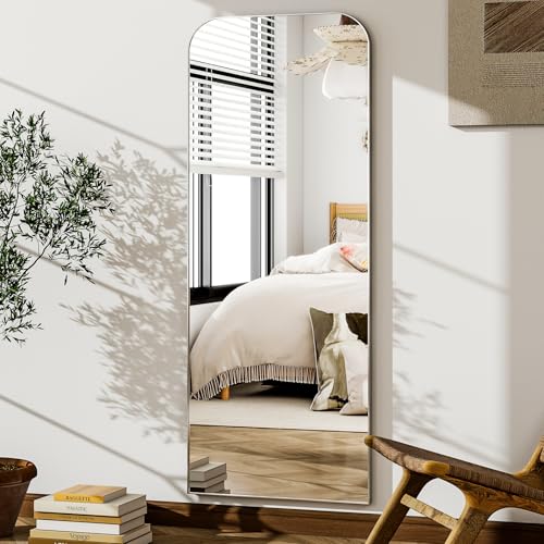 HARRITPURE 57"x20" Full Length Mirror with Aluminum Frame, Gold A38098