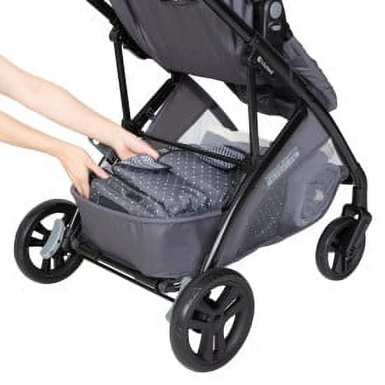 Baby Trend Sonar Switch 6-in-1 Modular Travel System with EZ-Lift PLUS Infant Car Seat, Desert Cloud Gray R573344