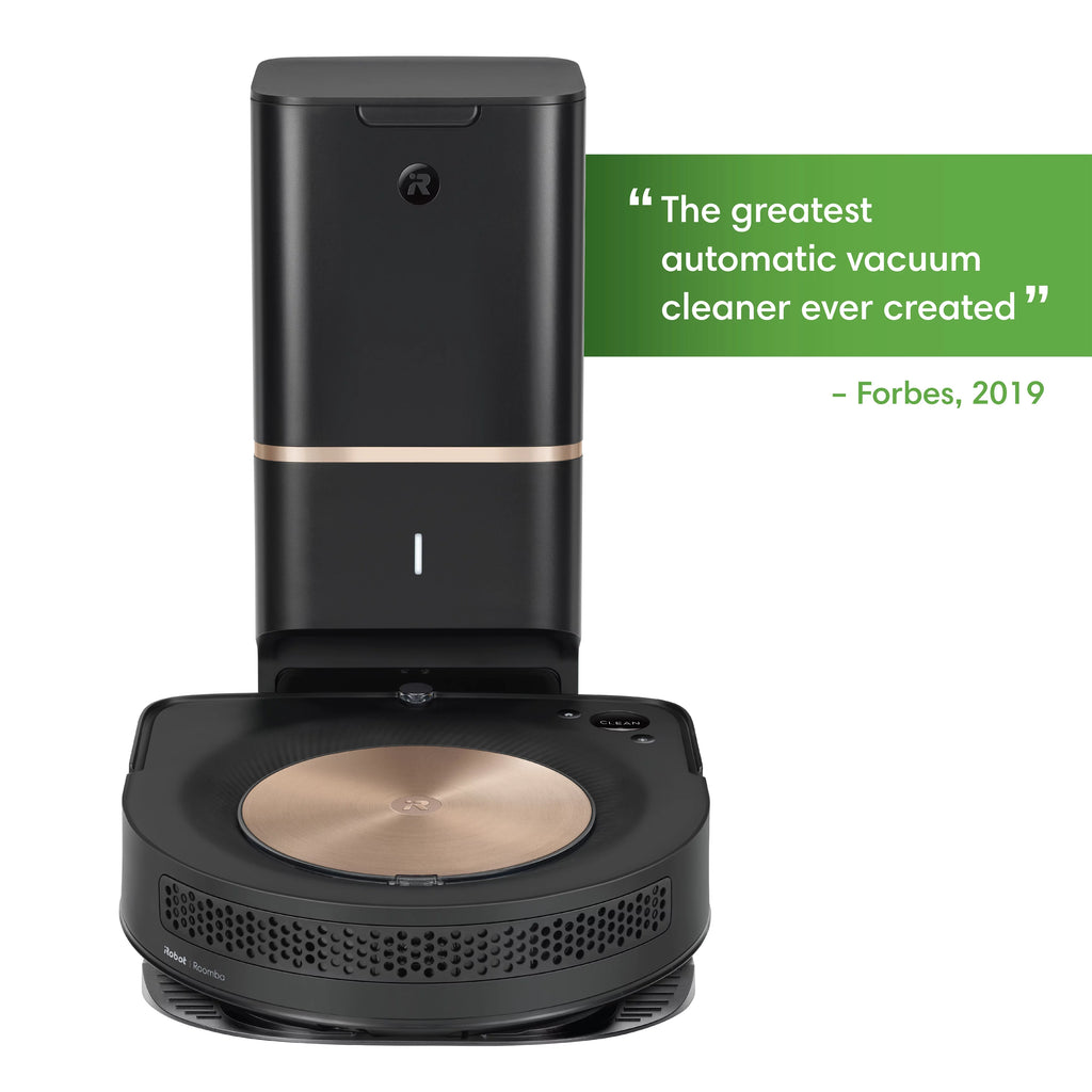 iRobot Roomba s9+ Self-Emptying Robot Vacuum with Smart Mapping P92039