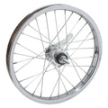 Wheel Master 18" x 1.75 CB Rear Bicycle Wheel, 28H, Steel, Bolt On, Silver
