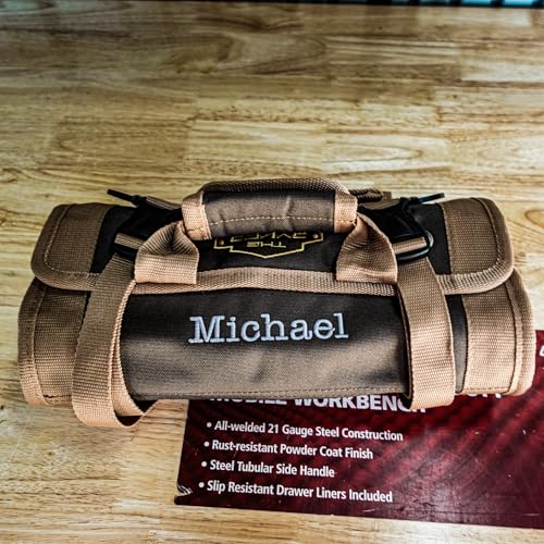 Ryker Roll Up Tool Bag Organizer with Detachable Pouches O5686