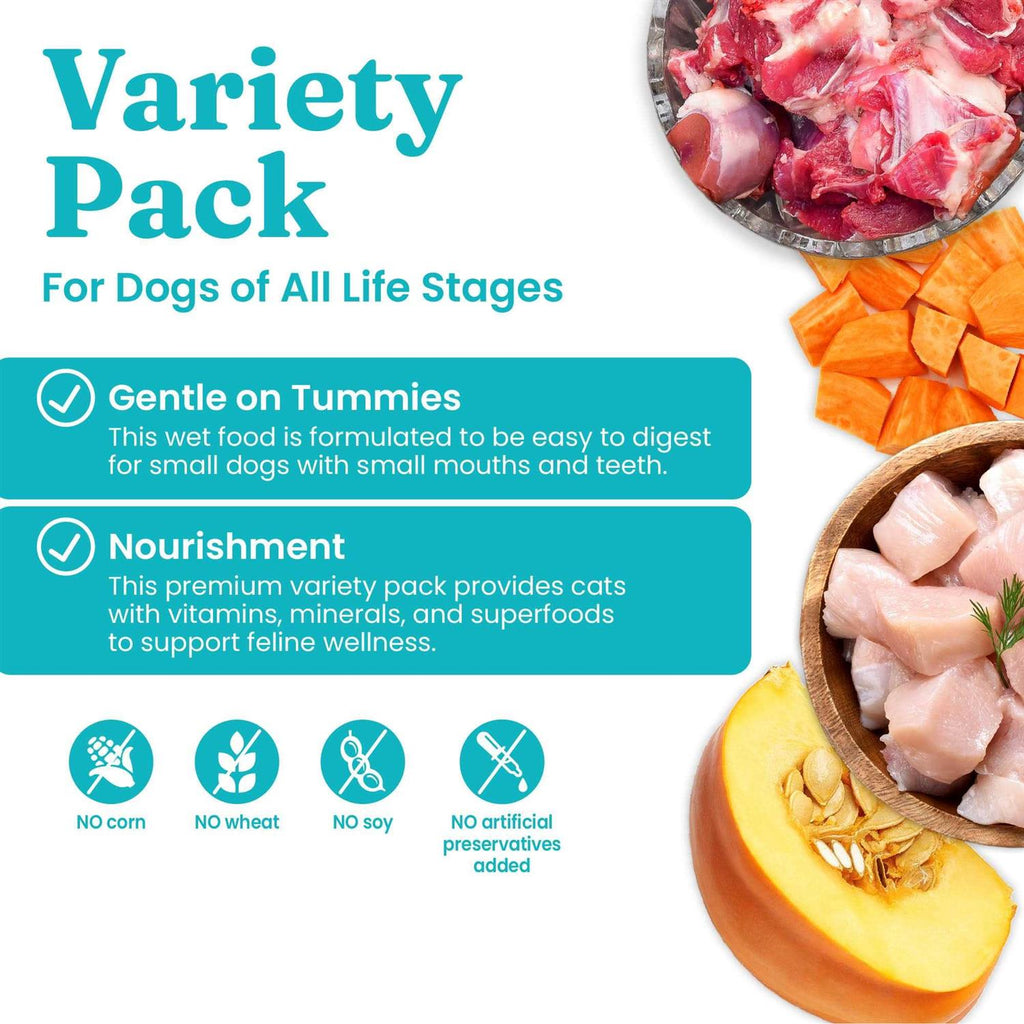 Solid Gold Mighty Mini Variety Pack Wet Dog Food R41607