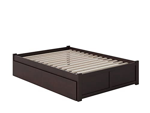 AFI Concord Platform Bed with Storage Drawers J78151