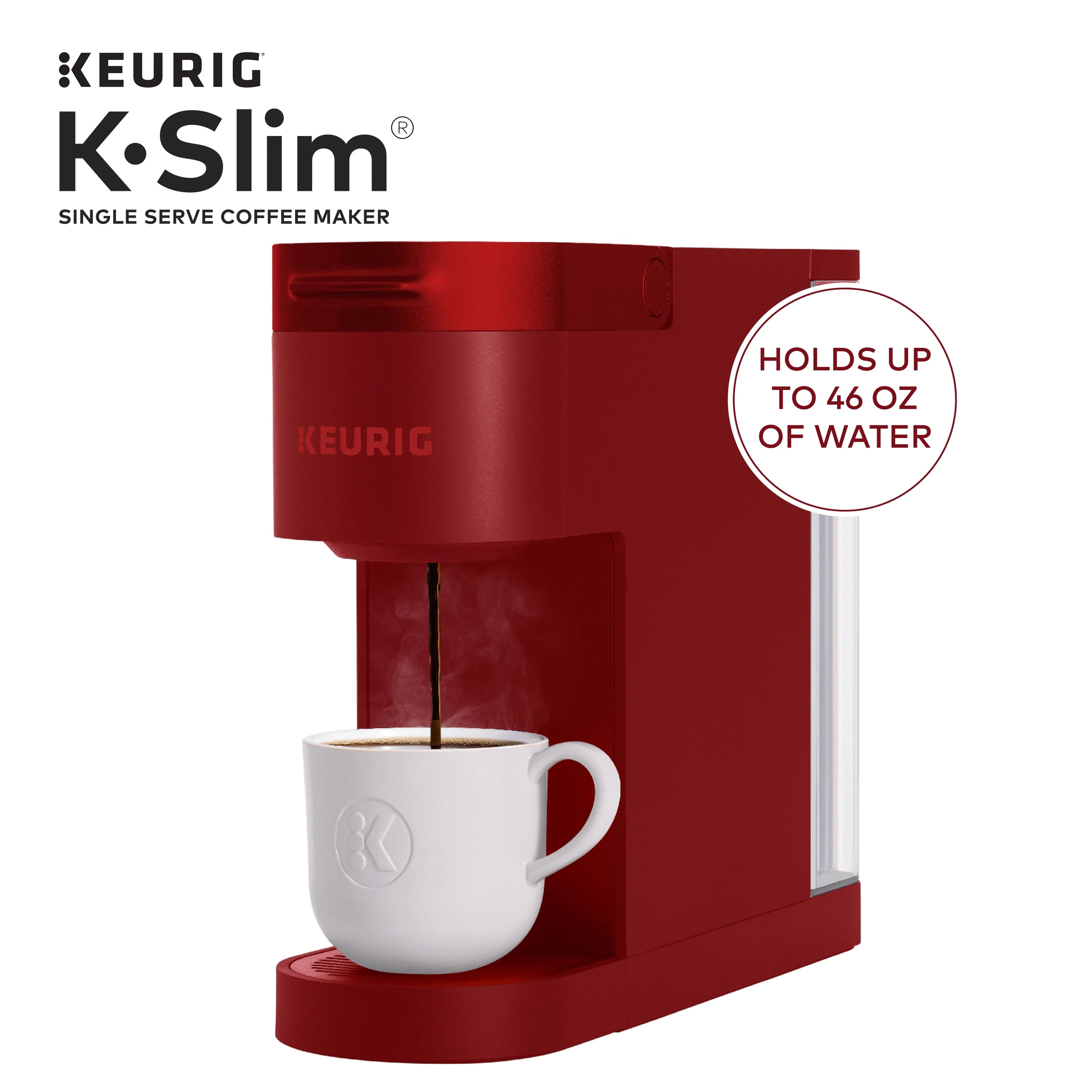 Keurig K-Slim Black Single-Serve K-Cup Pod Coffee Maker J75820