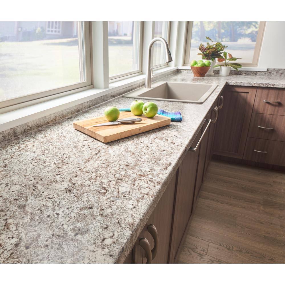 8 ft. Laminate Countertop Tuscan Romano Ora Edge W294