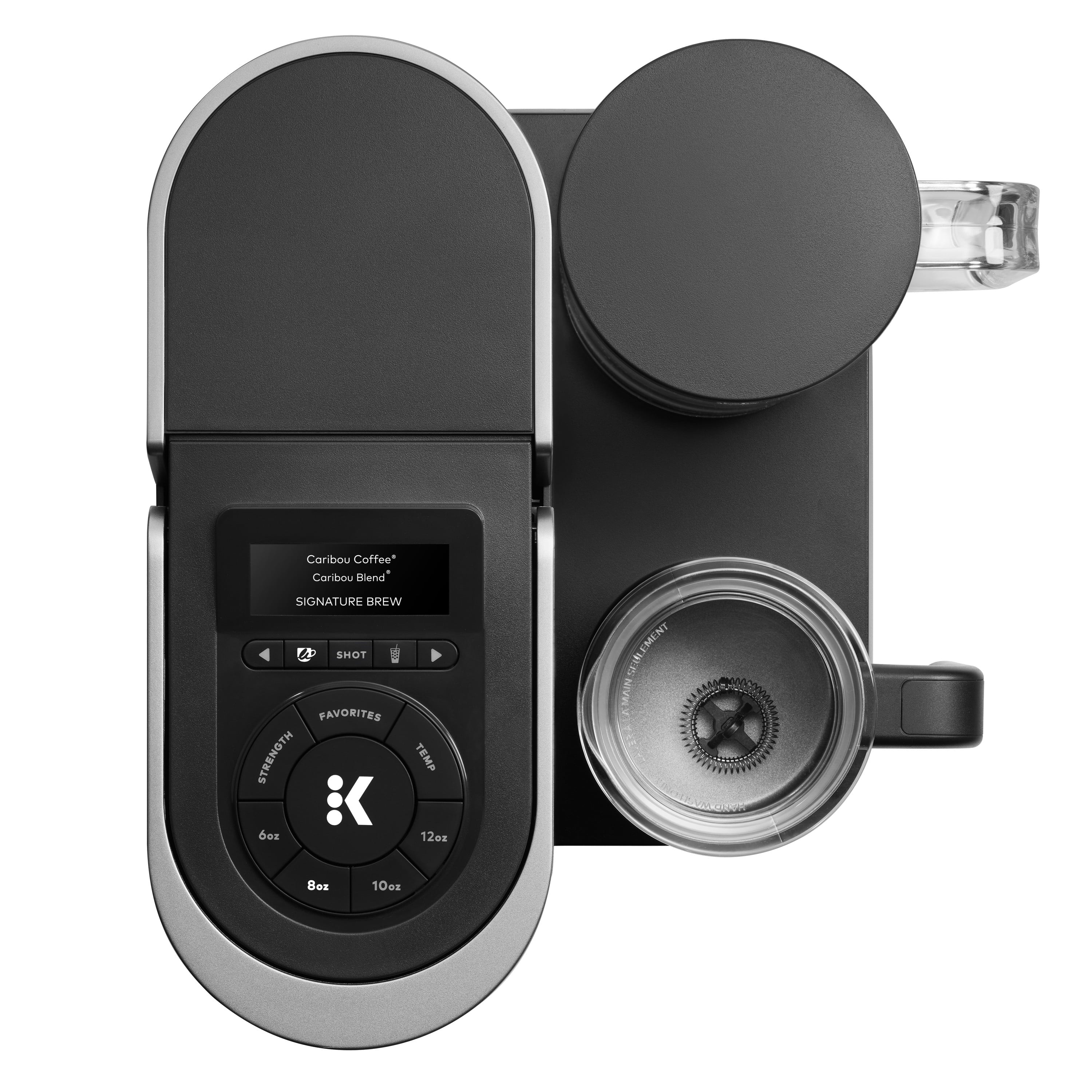 Keurig K-Cafe SMART Single Serve Coffee, Latte & Cappuccino Maker, Black H711