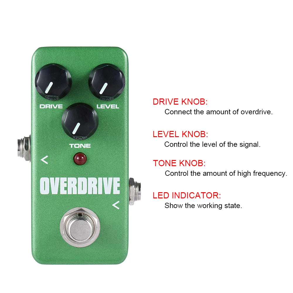 KOKKO FOD3 Overdrive Pedal Natural Tube Sound for Guitar Amp N17762