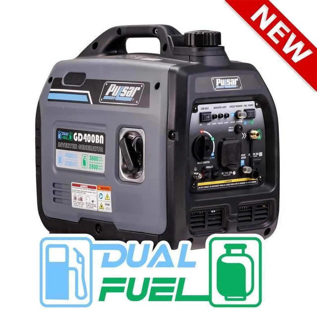 Pulsar Products GD400BN 4000W Portable Dual Fuel Generator X957