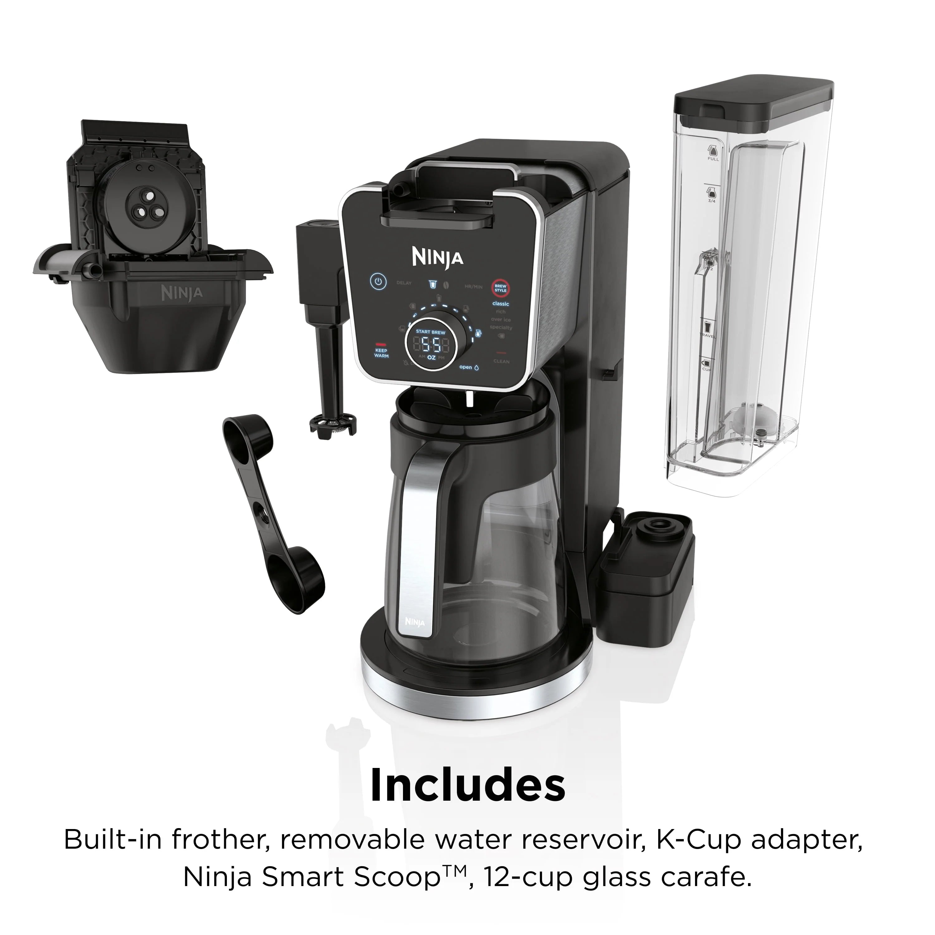 Ninja® CFP300 DualBrew Specialty Coffee System, 12-Cup Drip Coffee Maker W301478