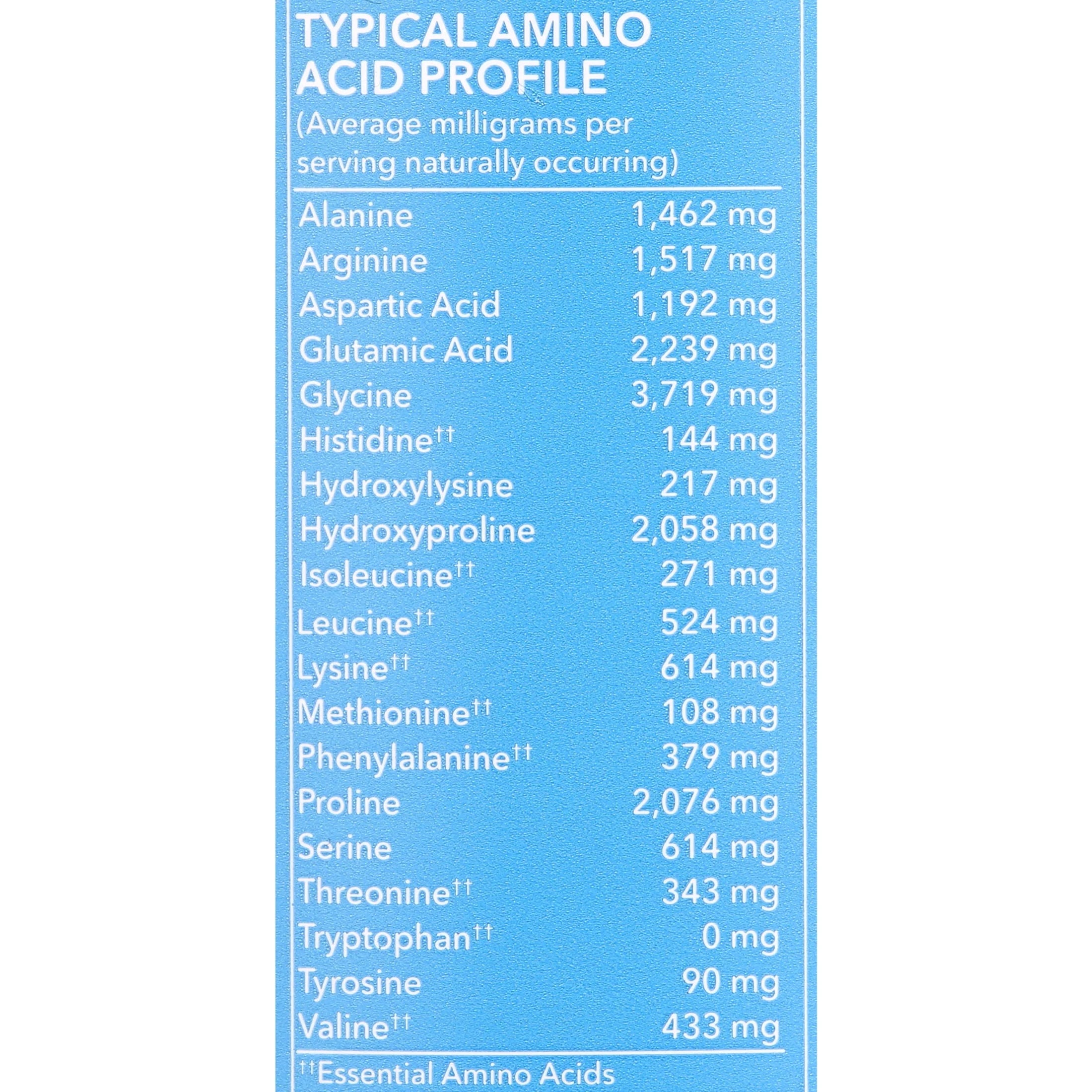 Vital Proteins Collagen Peptides Unflavored Powder Supplement, 24 oz Y355941