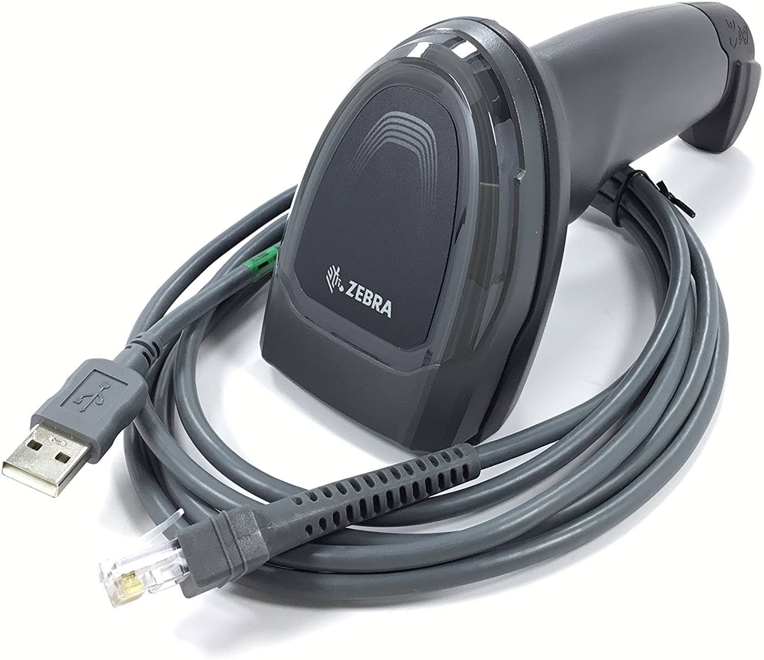 Zebra DS8108 Series Corded Handheld Standard Range Area Imager, Twilight Black - Megean