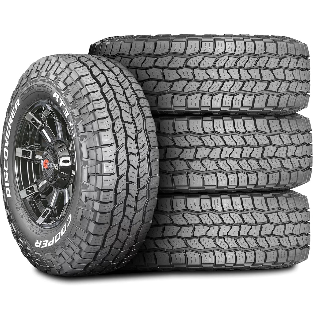 Set of 4 (FOUR) Cooper Discoverer AT3 XLT LT 31X10.50R15 109R C 6 Ply A/T All Terrain Tires