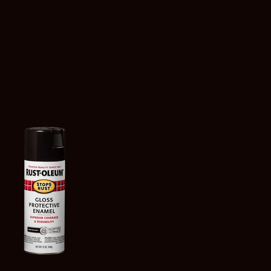 Rust-Oleum Stops Rust Satin Protective Enamel Spray Paint 285092, 12 oz Y531