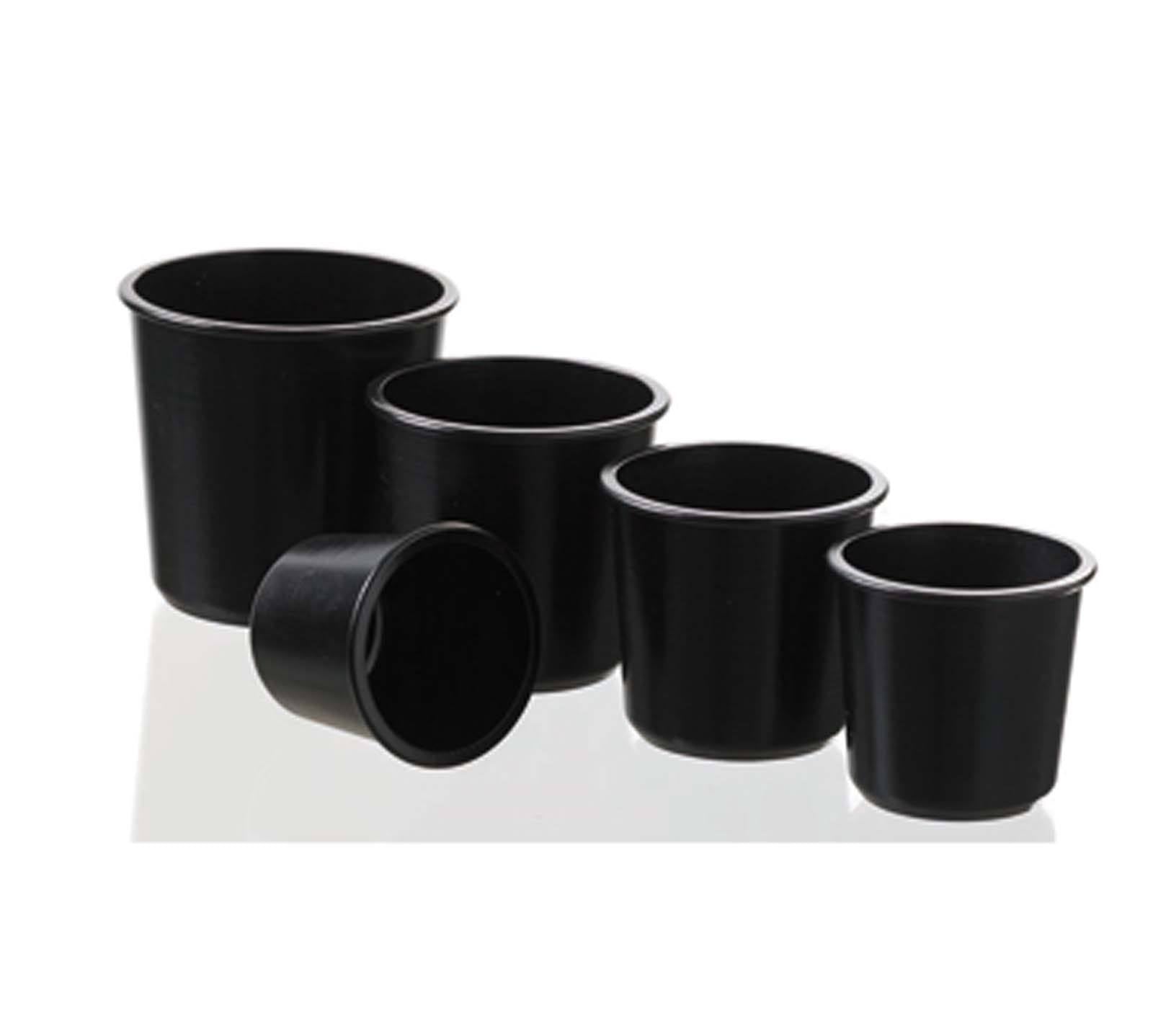 Exoglass Round Baba Mold. Pack of 6 (Matfer Bourgeat)