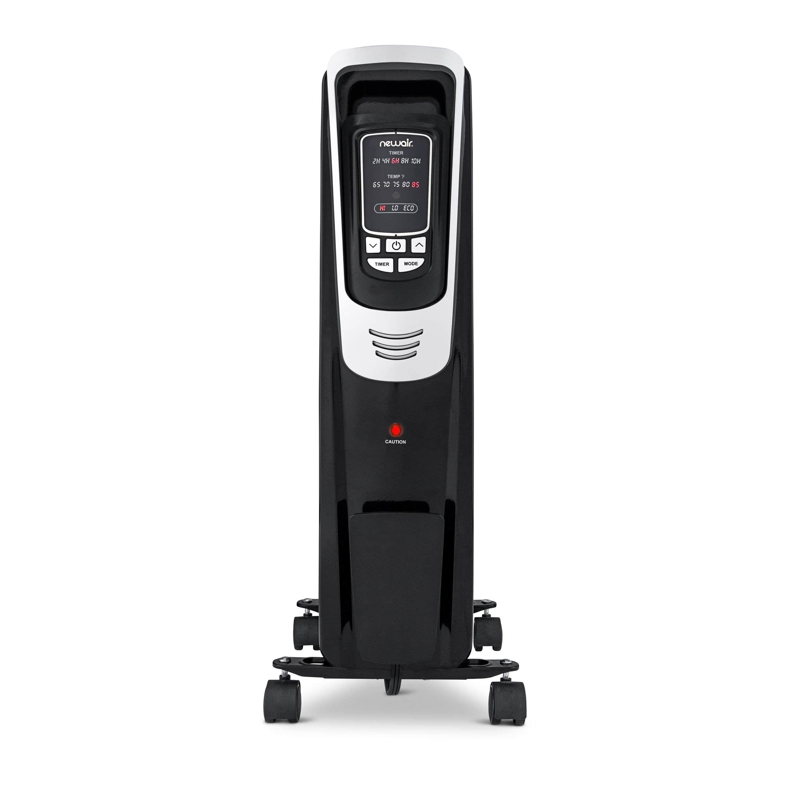 NewAir AH-450B Electric Oil-Filled Radiator Heater, Black Z5936