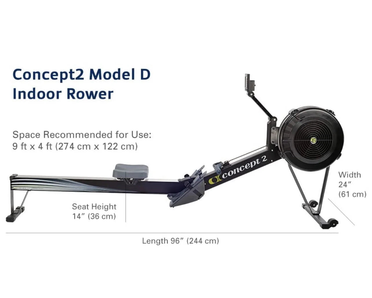 Concept2 Model D Indoor Rowing Machine with PM5 Monitor G789