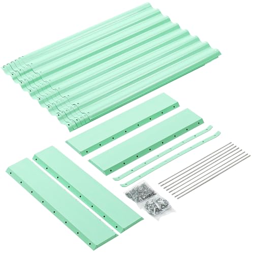 Land Guard 8×4×2 ft Galvanized Raised Garden Bed Kit for Vegetables D685