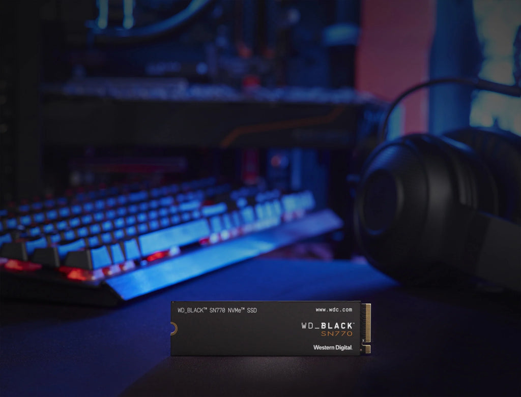 WD Black 1TB SN770 NVMe Internal Gaming SSD PCIe Gen4 M.2 2280 E181569