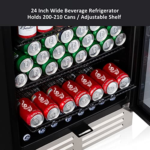 Electric Humidor Cabinet 35L with Digital LED Screen and Humidity Control C6096