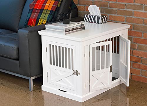 zoovilla Merry Products Triple Door Medium Dog Crate White W840633