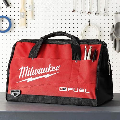 Milwaukee 23x12x12 Canvas Tool Bag with Strap K52017