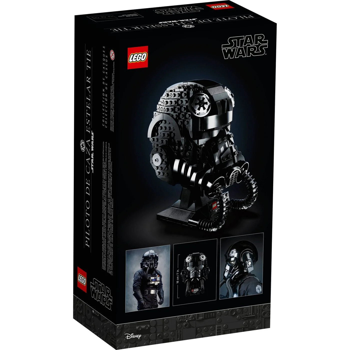 LEGO TIE Fighter Pilot Helmet 75274 Building Set K570682