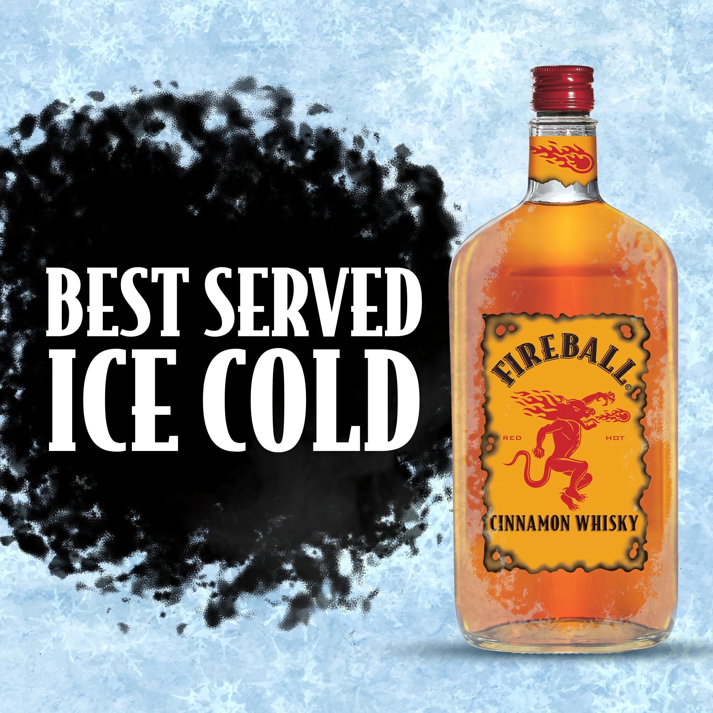 Fireball Cinnamon Whiskey, 750ml, 33% Alcohol S948953