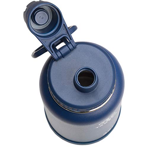 Takeya Actives Water Bottle with Spout Lid, 18 oz, Midnight Blue W579
